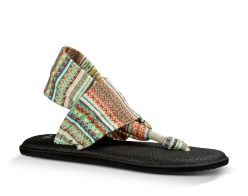 Sandale Sanuk Yoga Sling 2 Prints Femme - Multicolore FVCQBW725